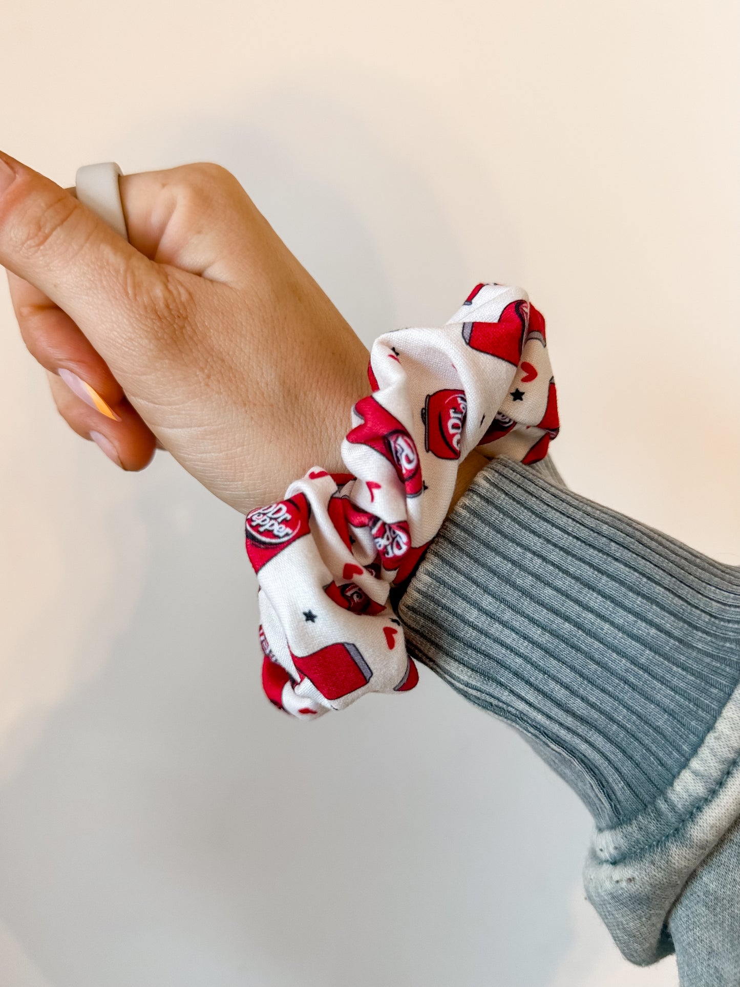 Dr. Pepper Scrunchie