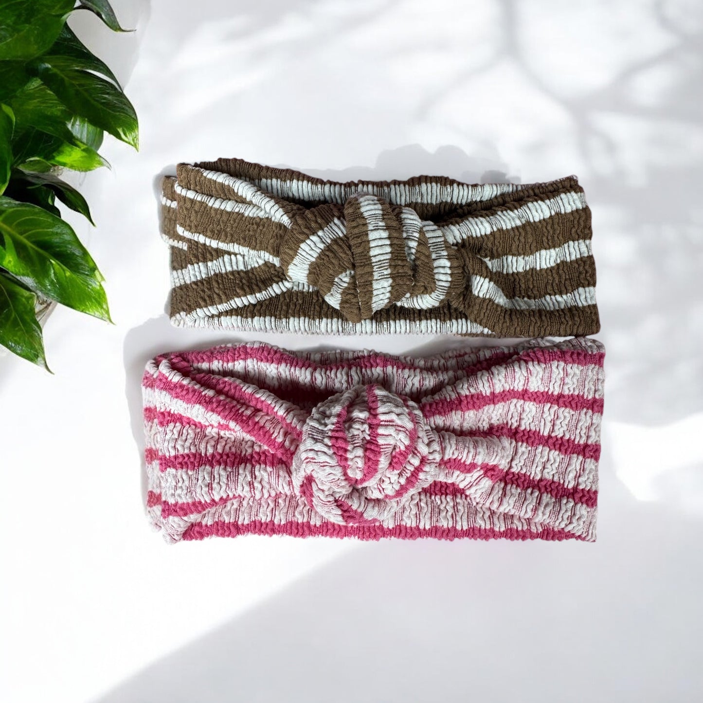Mocha Drizzle Top Knot Headband