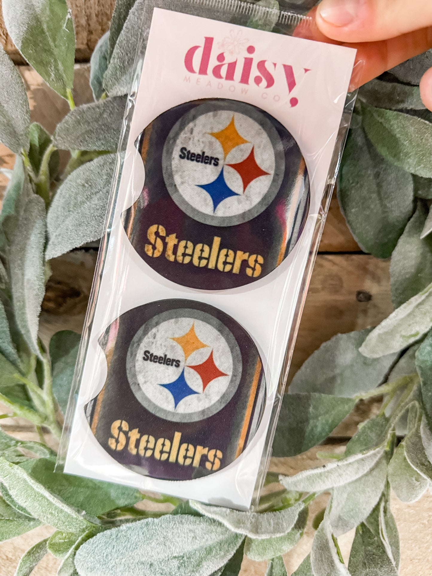Steelers Car Coaster