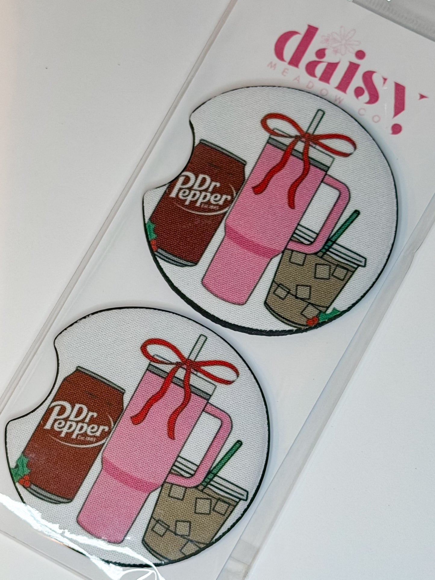 Girls Drinks Car Coaster