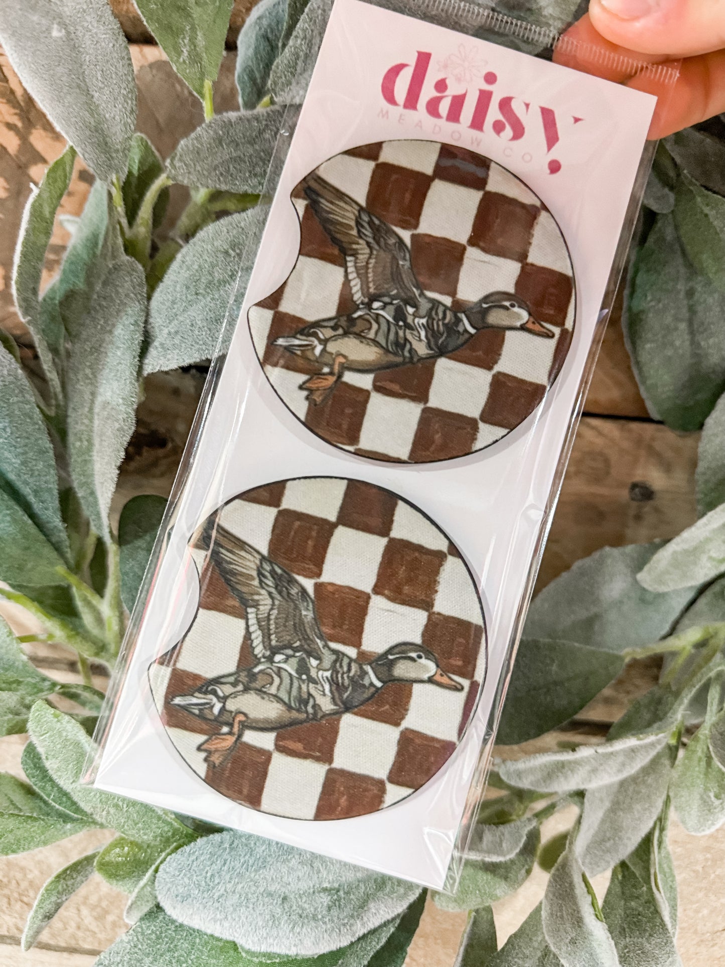 All Ducked Out Car Coaster