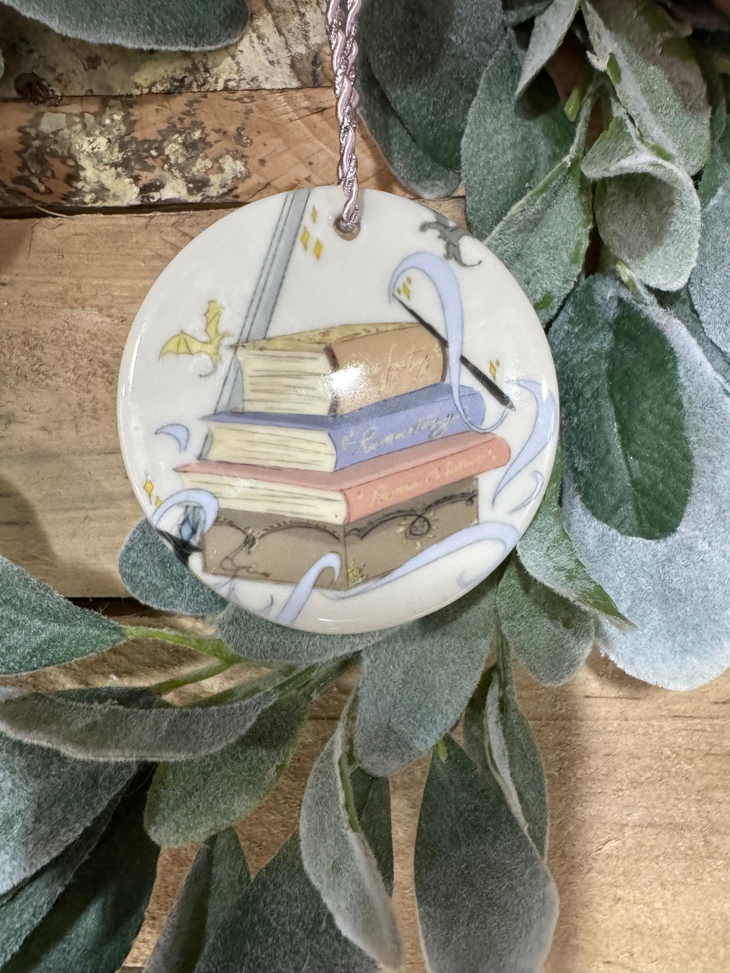 Fantasy Books Ornament