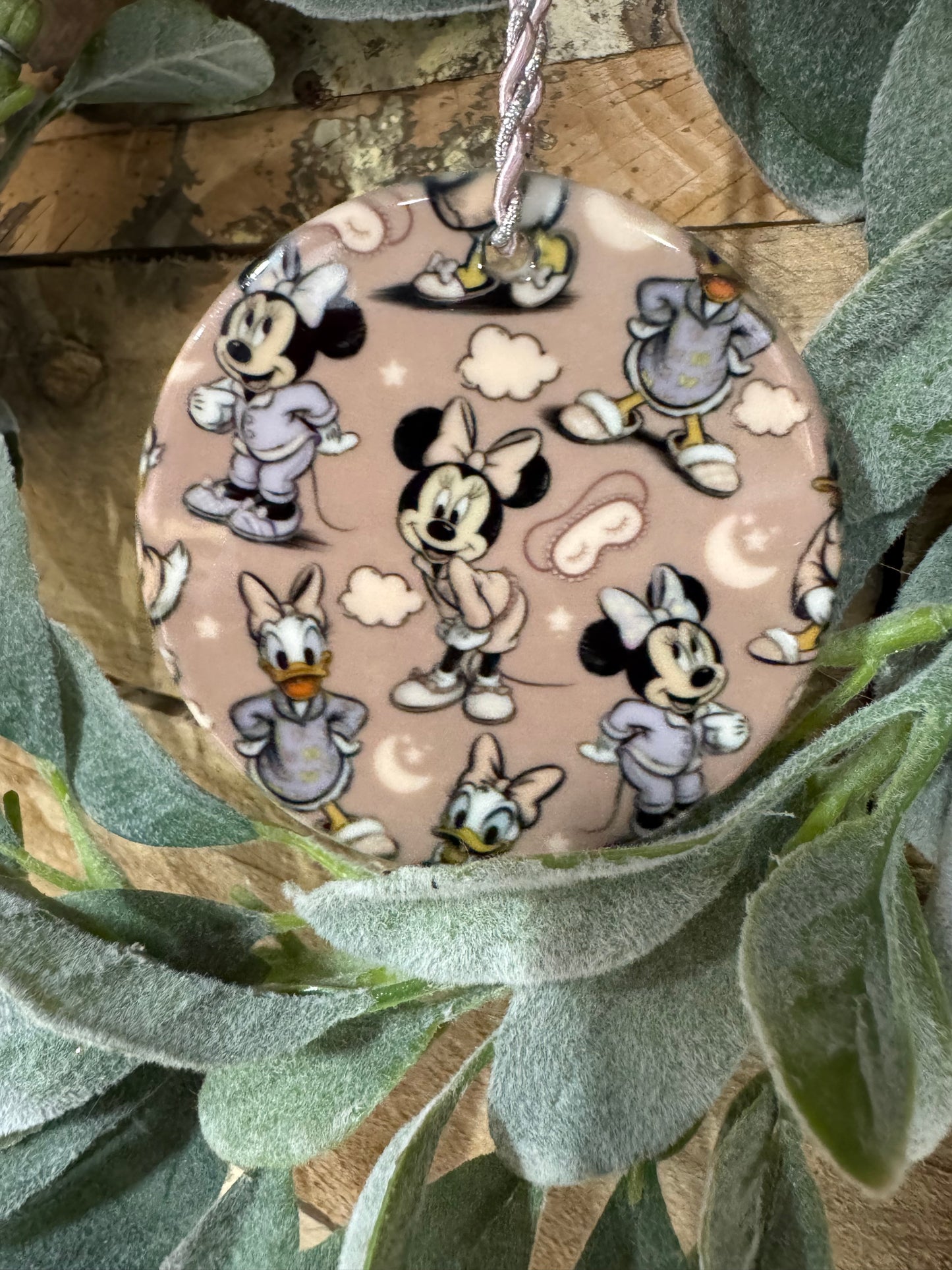 Minnie & Daisy Sweet Dreams Ornament