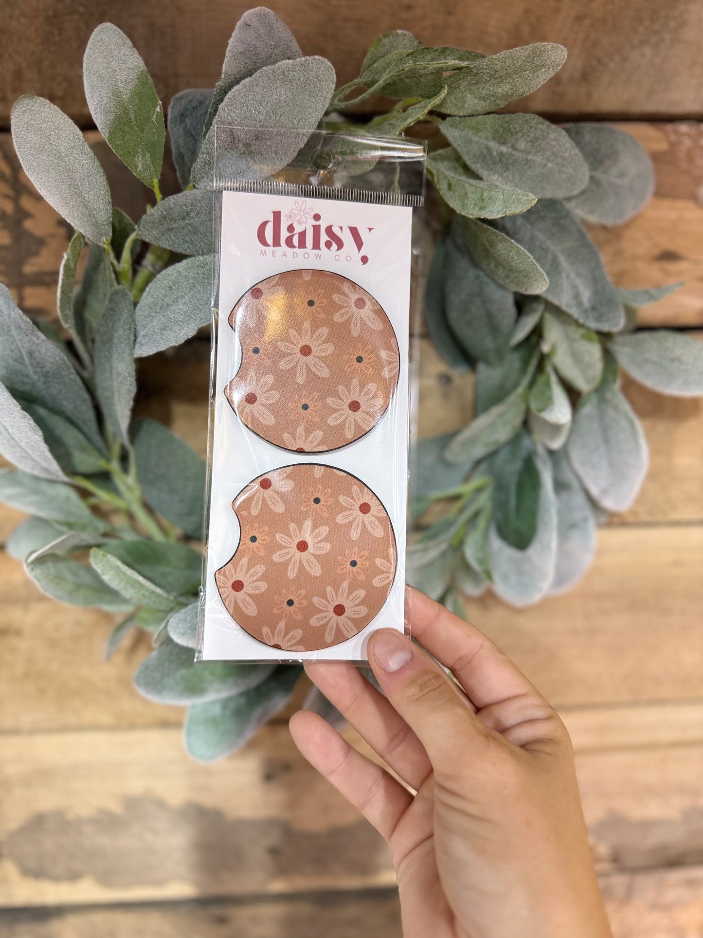 Fall in the Daisies Car Coaster