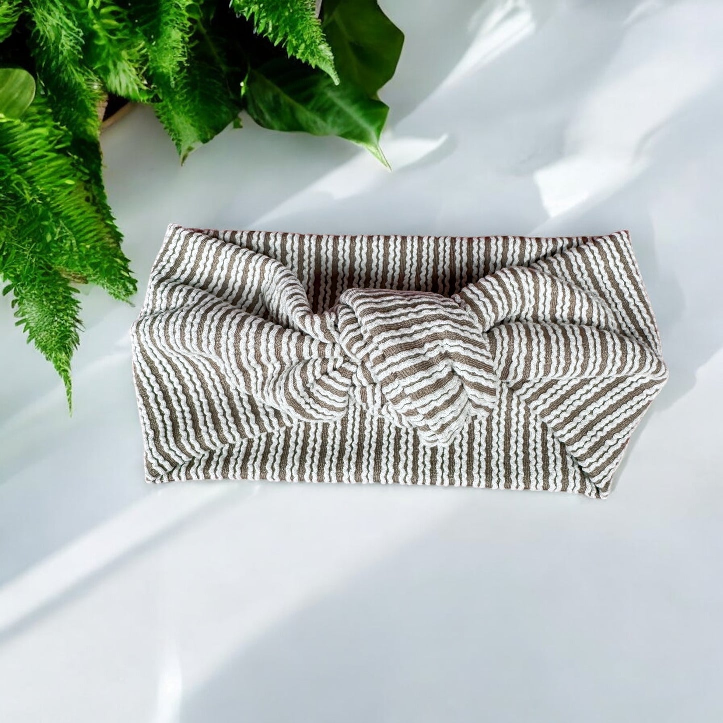 Latte Top Knot Headband