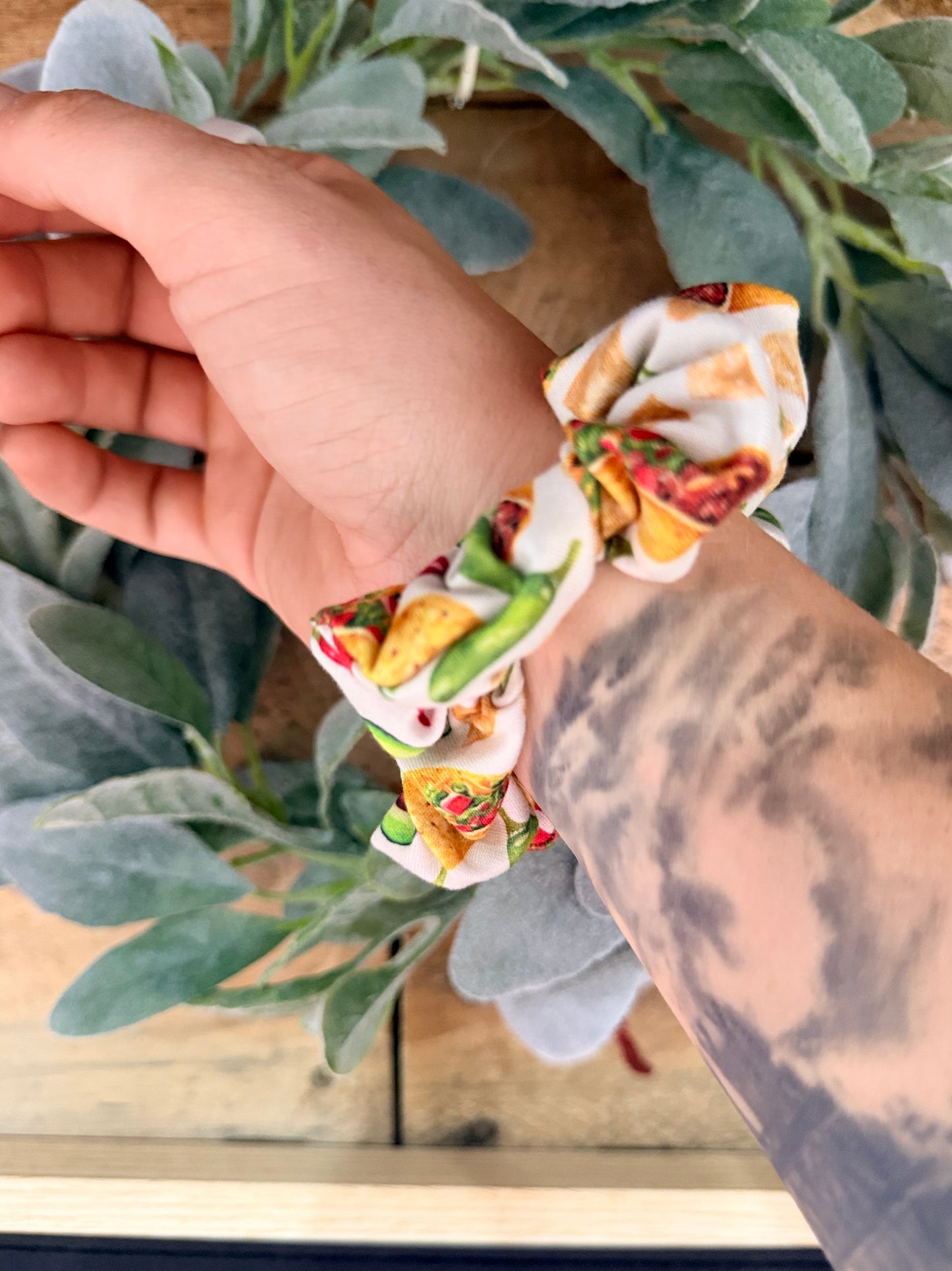 Taco Tuesday Scrunchie