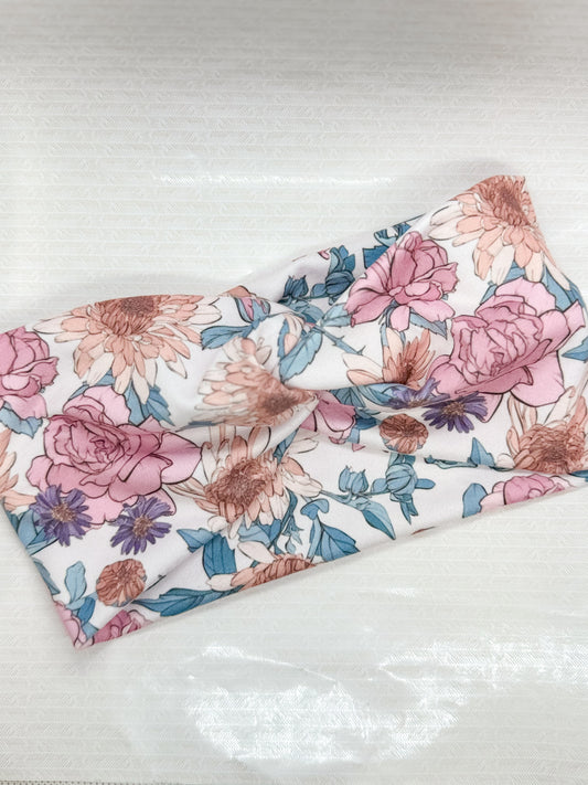 Muted Floral Headband