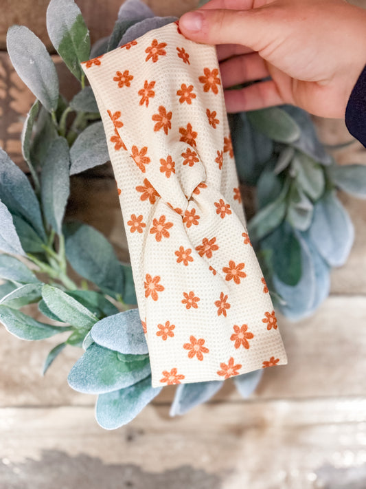 A Daisy in the Rust Headband