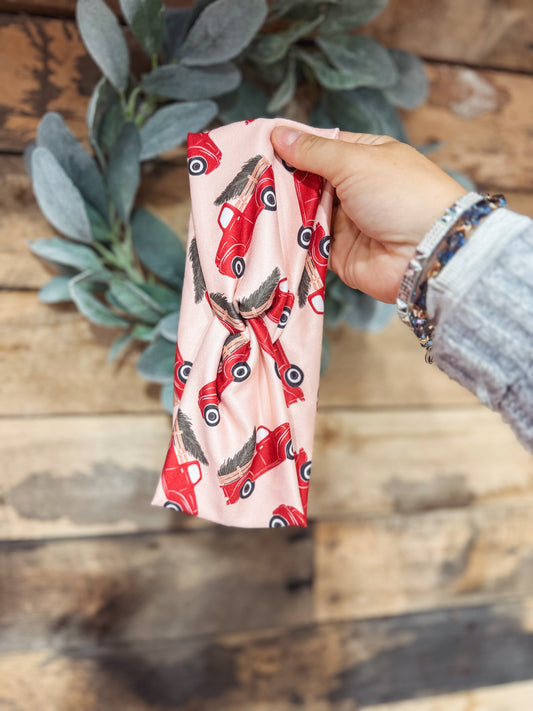 Old Red Truck Headband