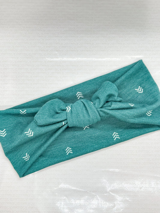 Teal Arrow Headband