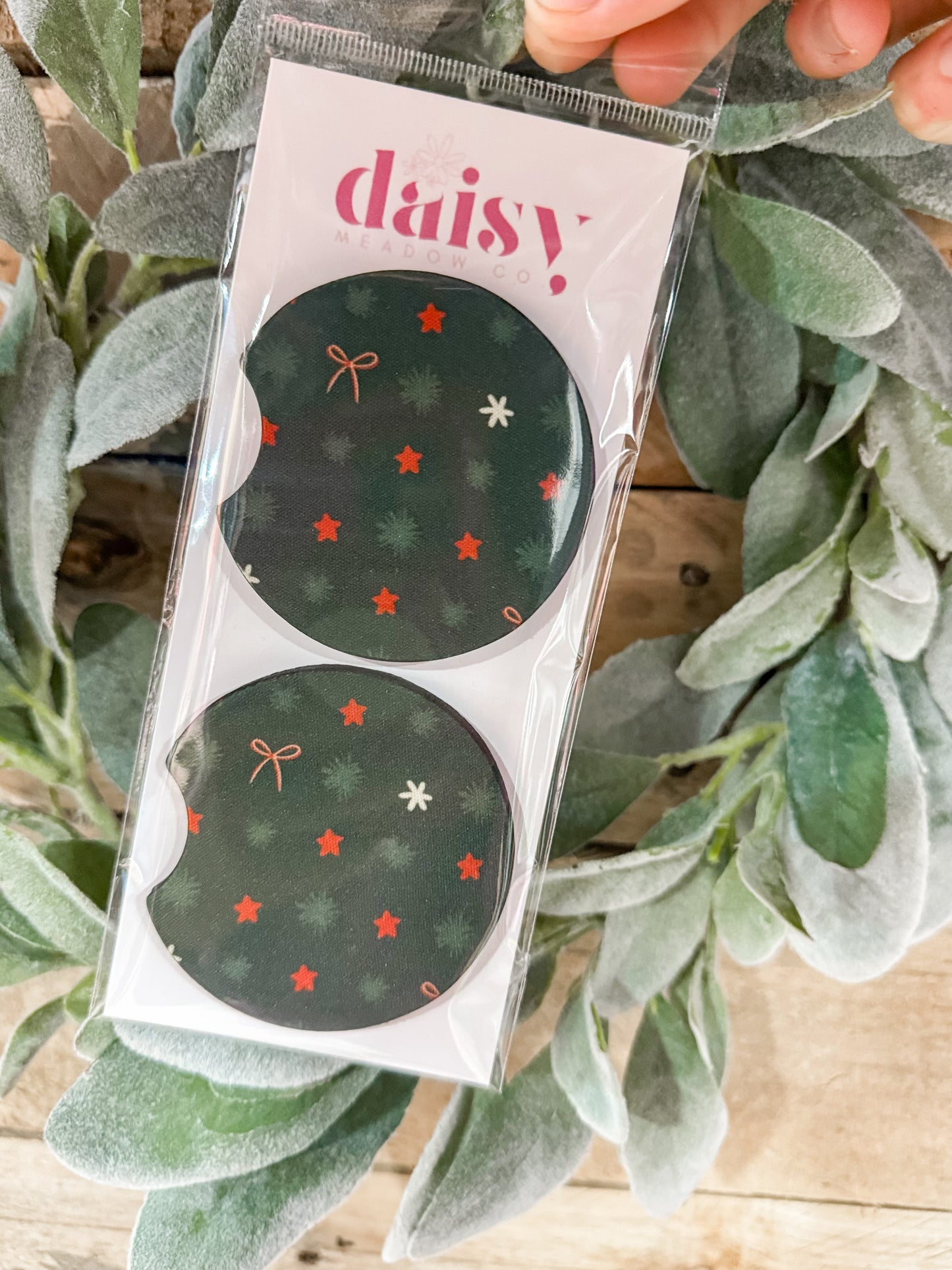 Spot the Bow Car Coaster