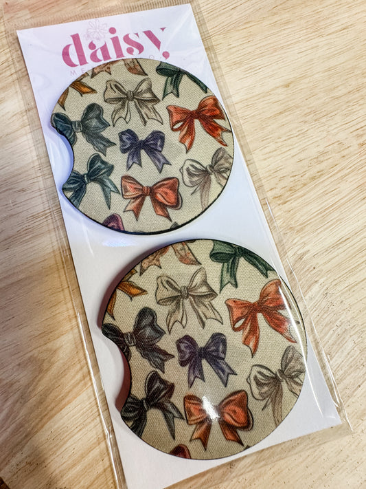 Classic Bows Car Coaster