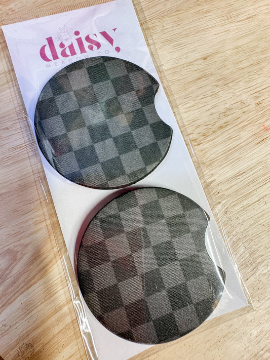 Midnight Checks Car Coaster