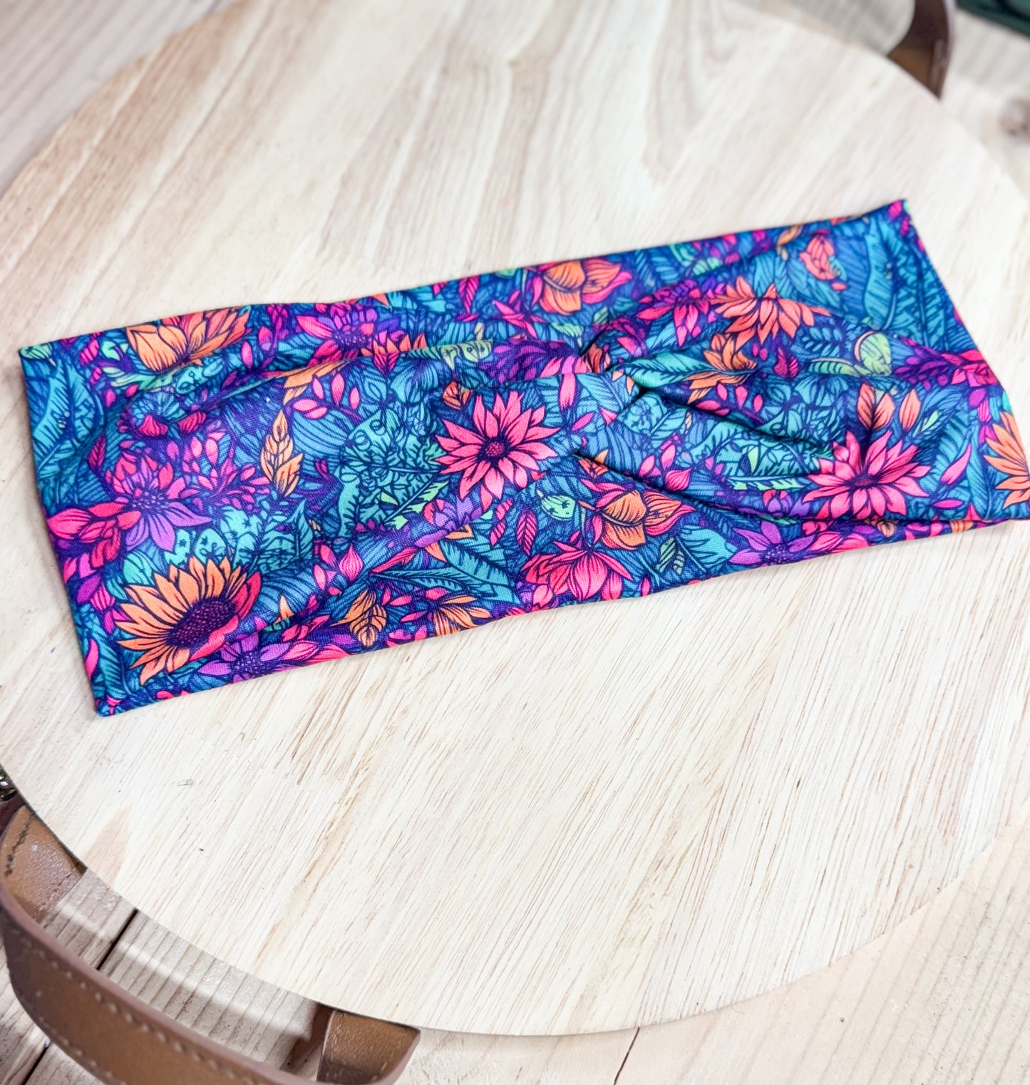 Trippy Floral Headband