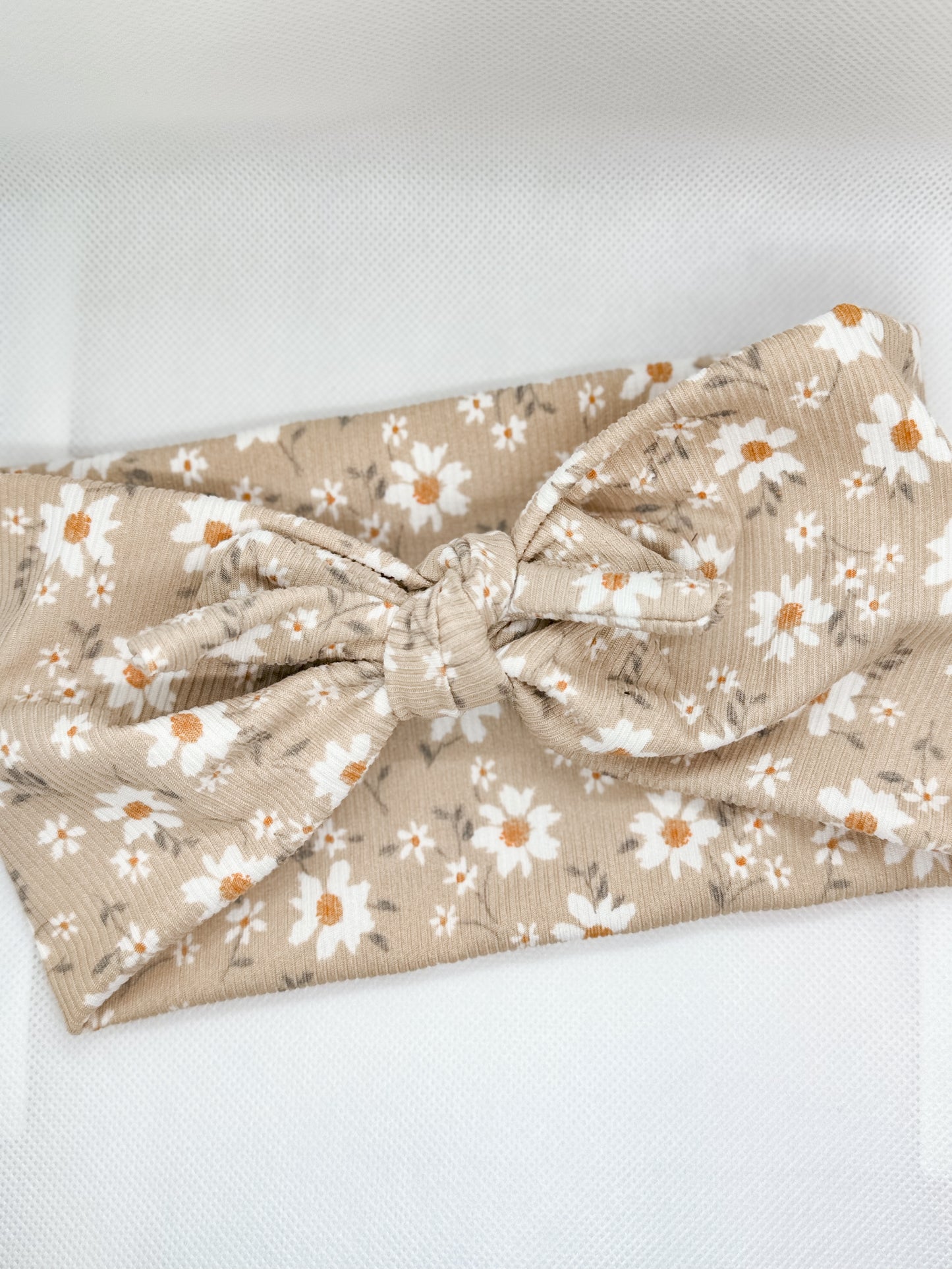 Tan Daisy Headband