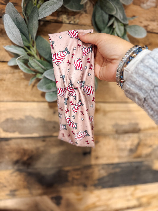 A Bow Tree Topper Headband