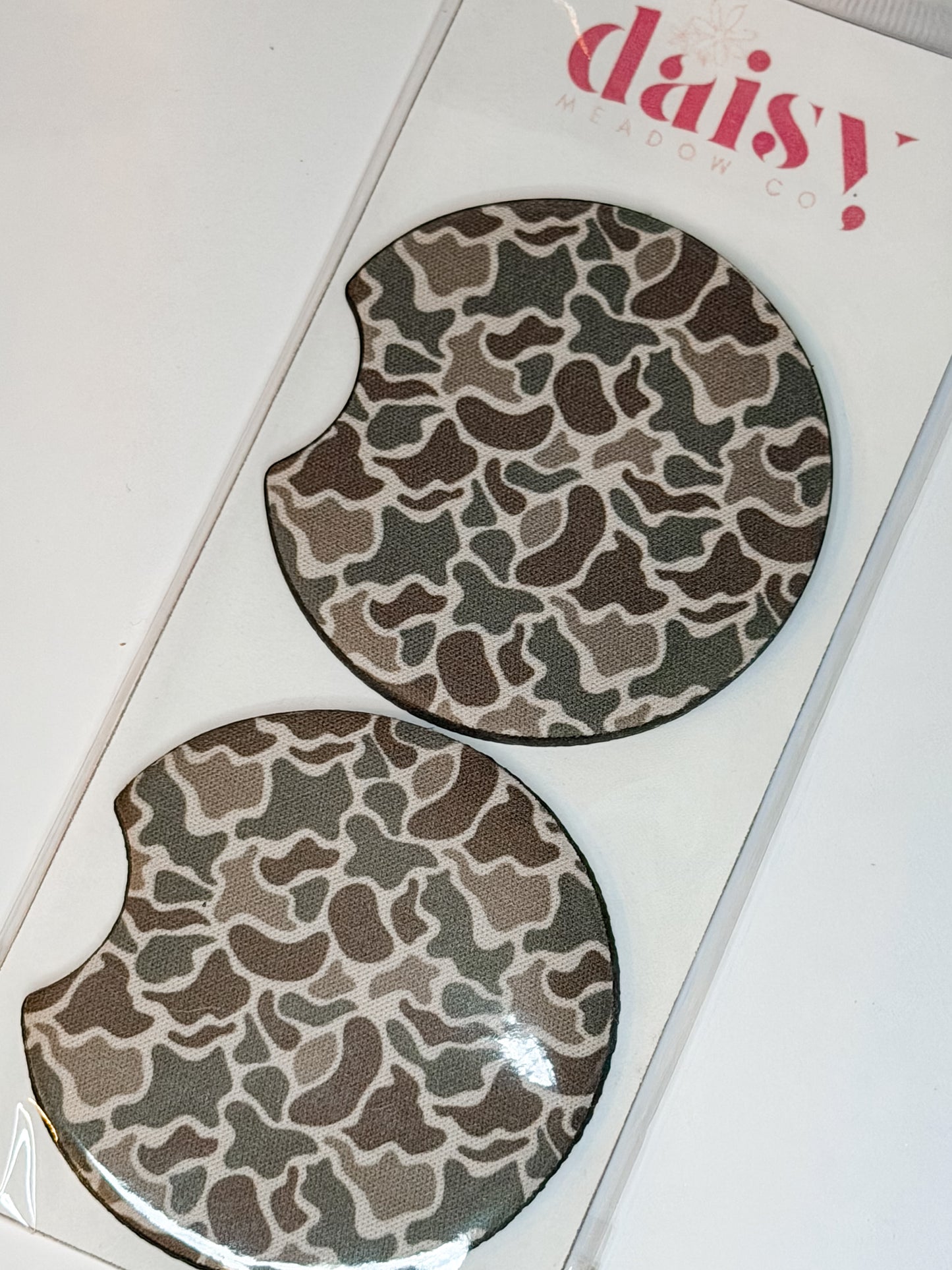 Duck Camo Car Coaster