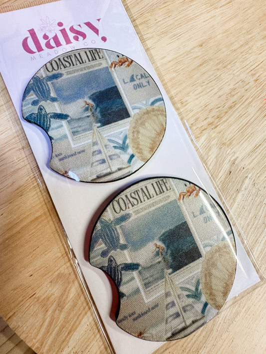 Coastal Life Car Coaster