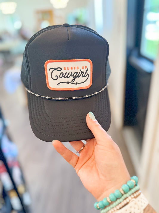 Surf Up Cowgirl Trucker Hat