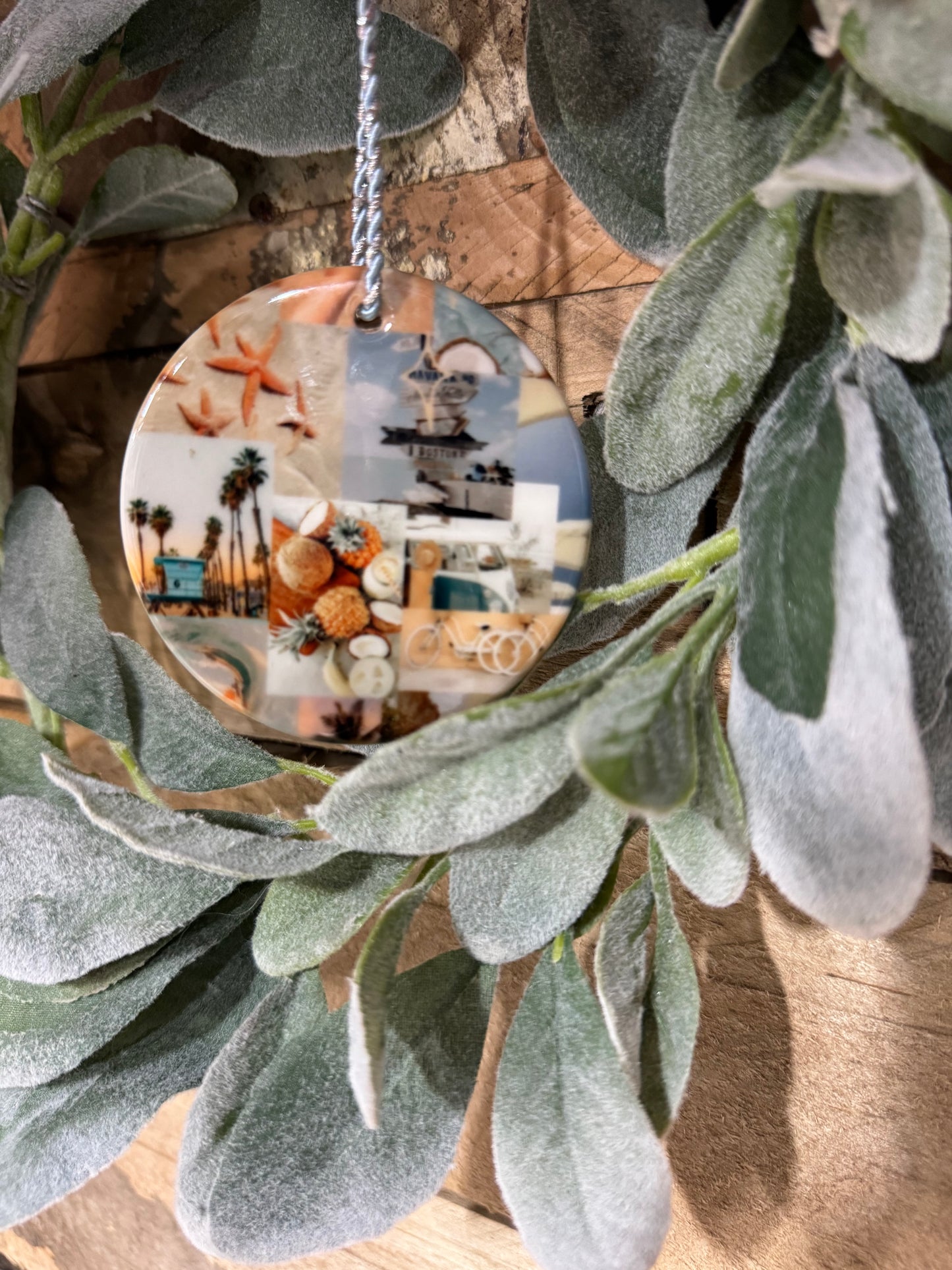 Beach Scenery Ornament