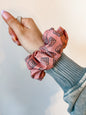 Geo Diamonds Scrunchie