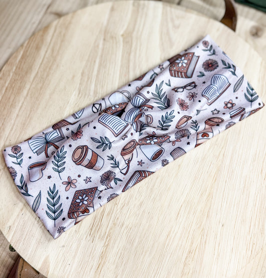 Cozy Book Era Headband