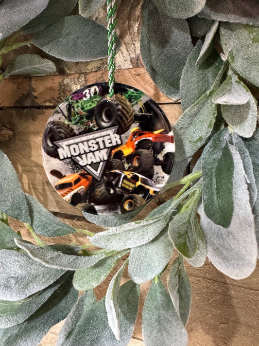 Monster Jam Ornament
