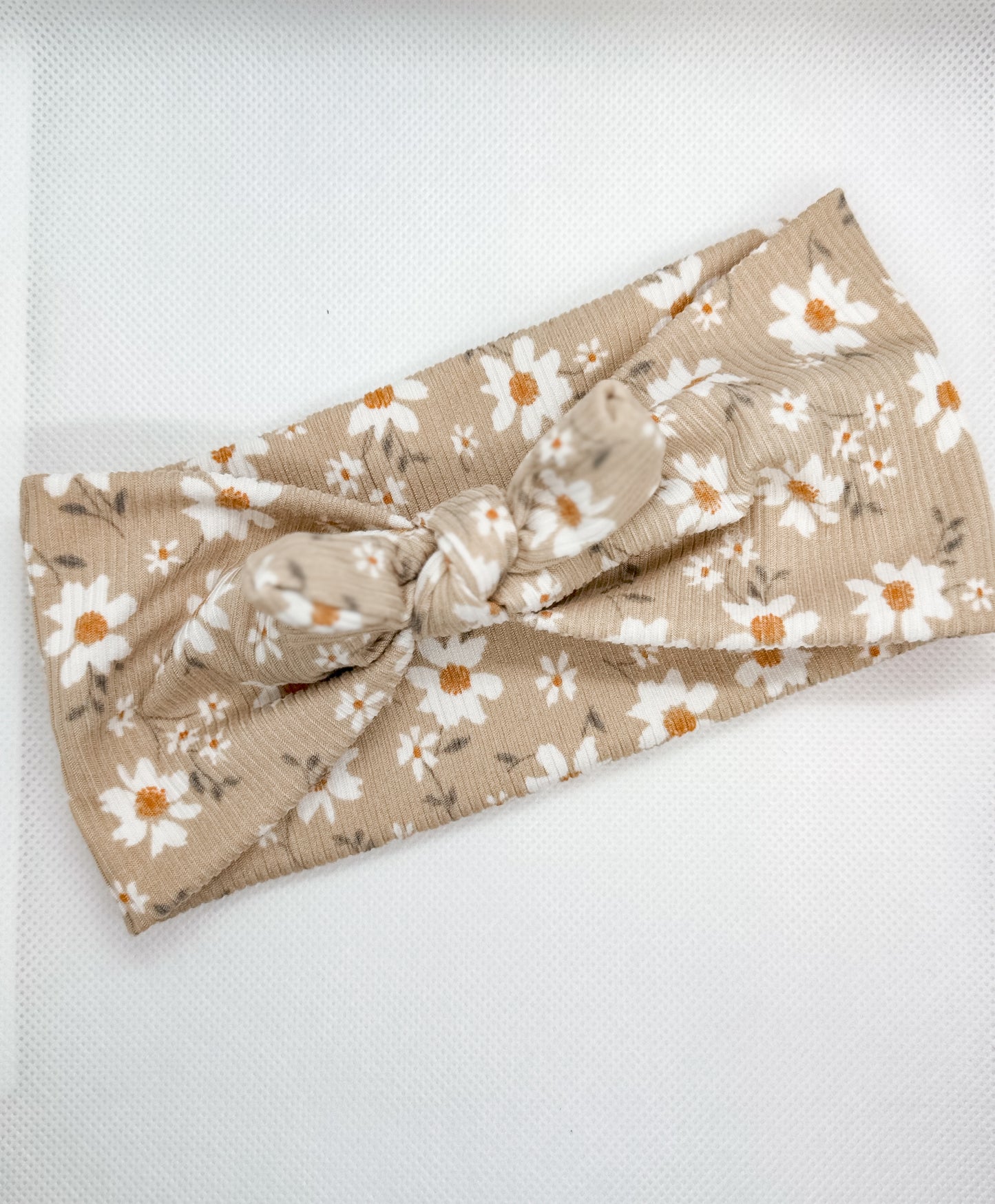 Tan Daisy Petite Headband