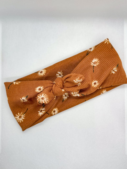 Mustard Daisy Petite Headband