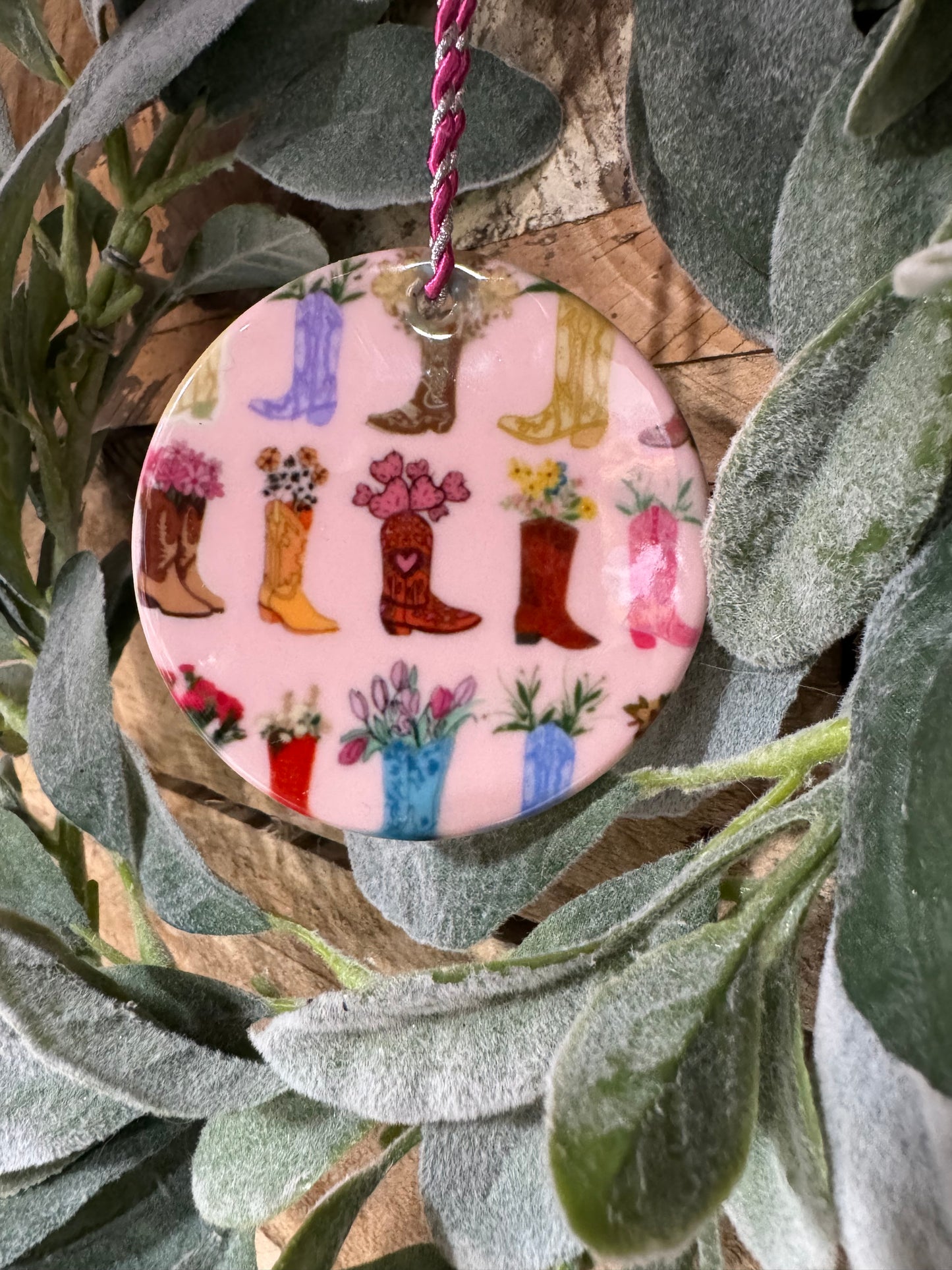 These Boots Were Made for Walking Ornament