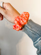 Neon Orange Scrunchie
