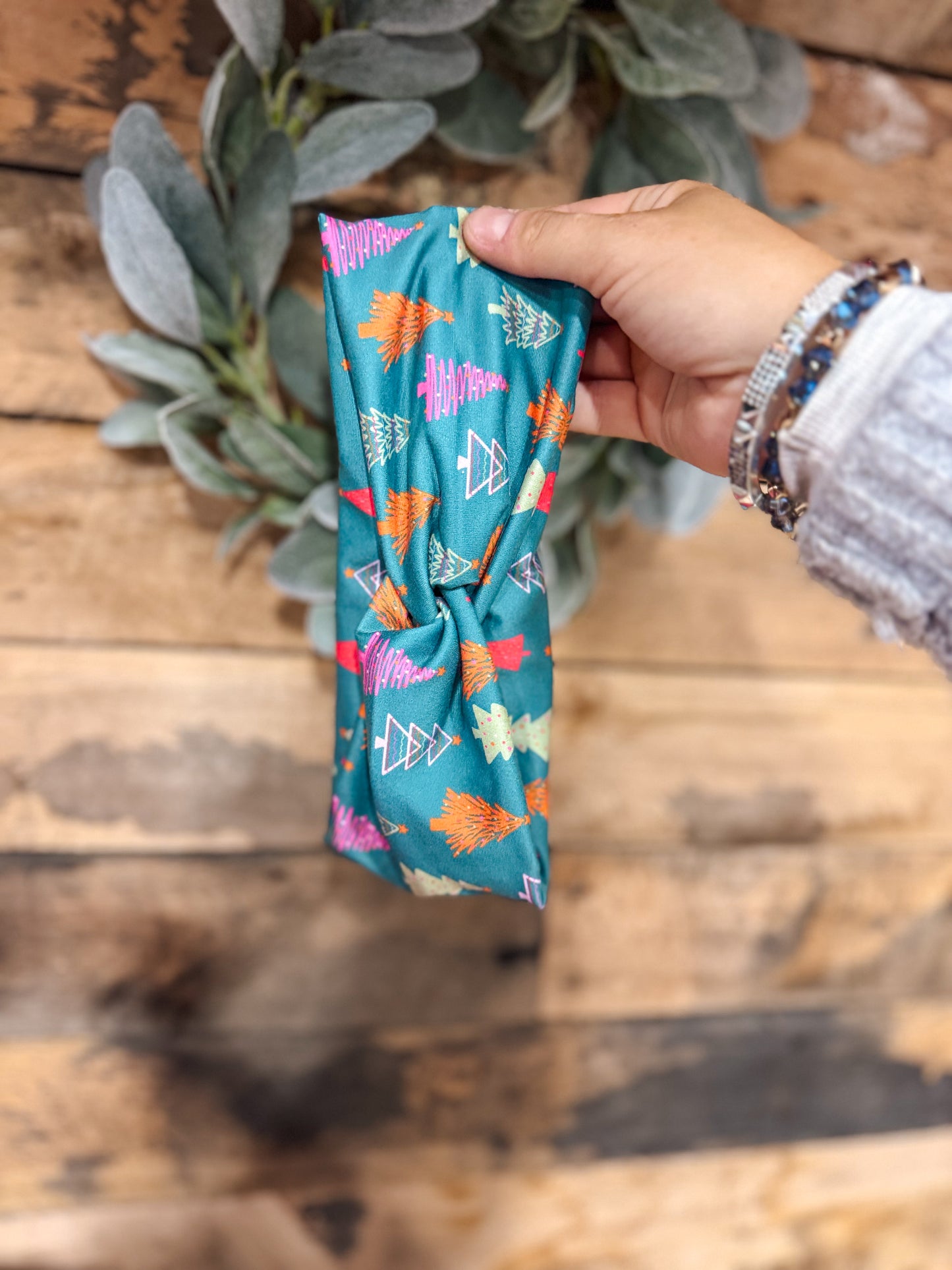 A Colorful Christmas Headband