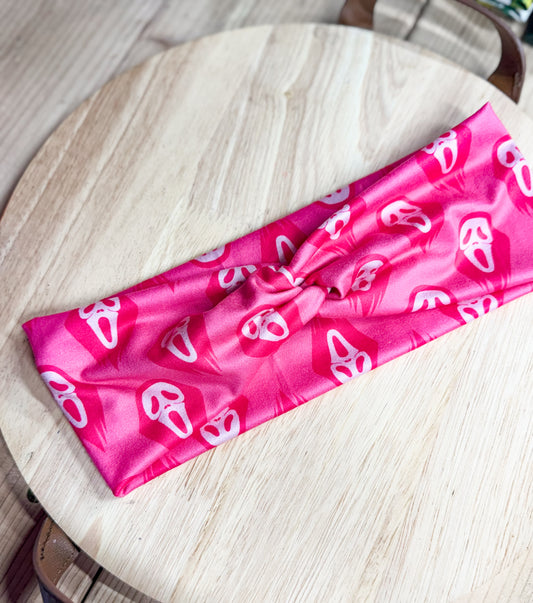 Screaming Pink Headband