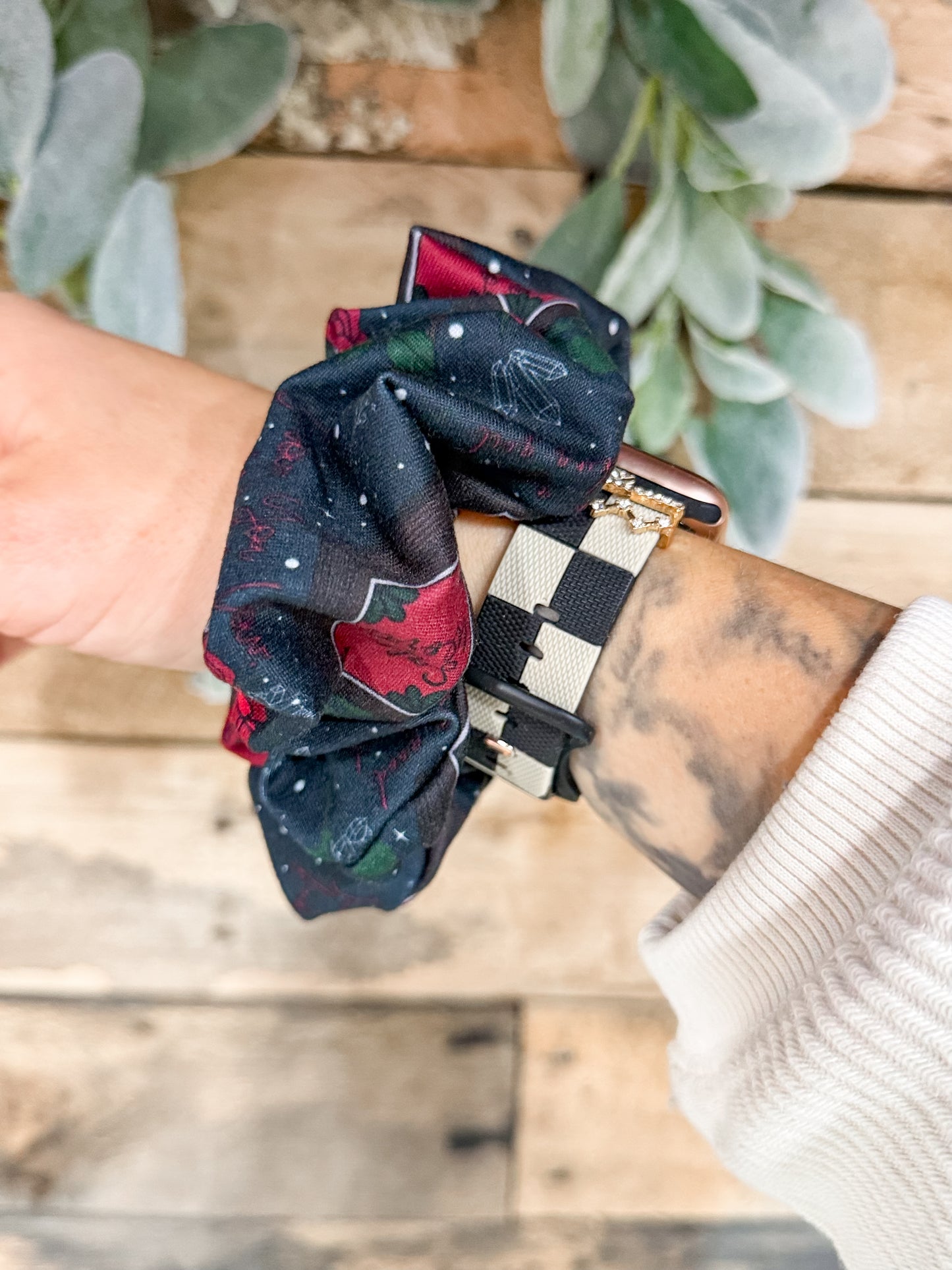 Safe Words Book Scrunchie