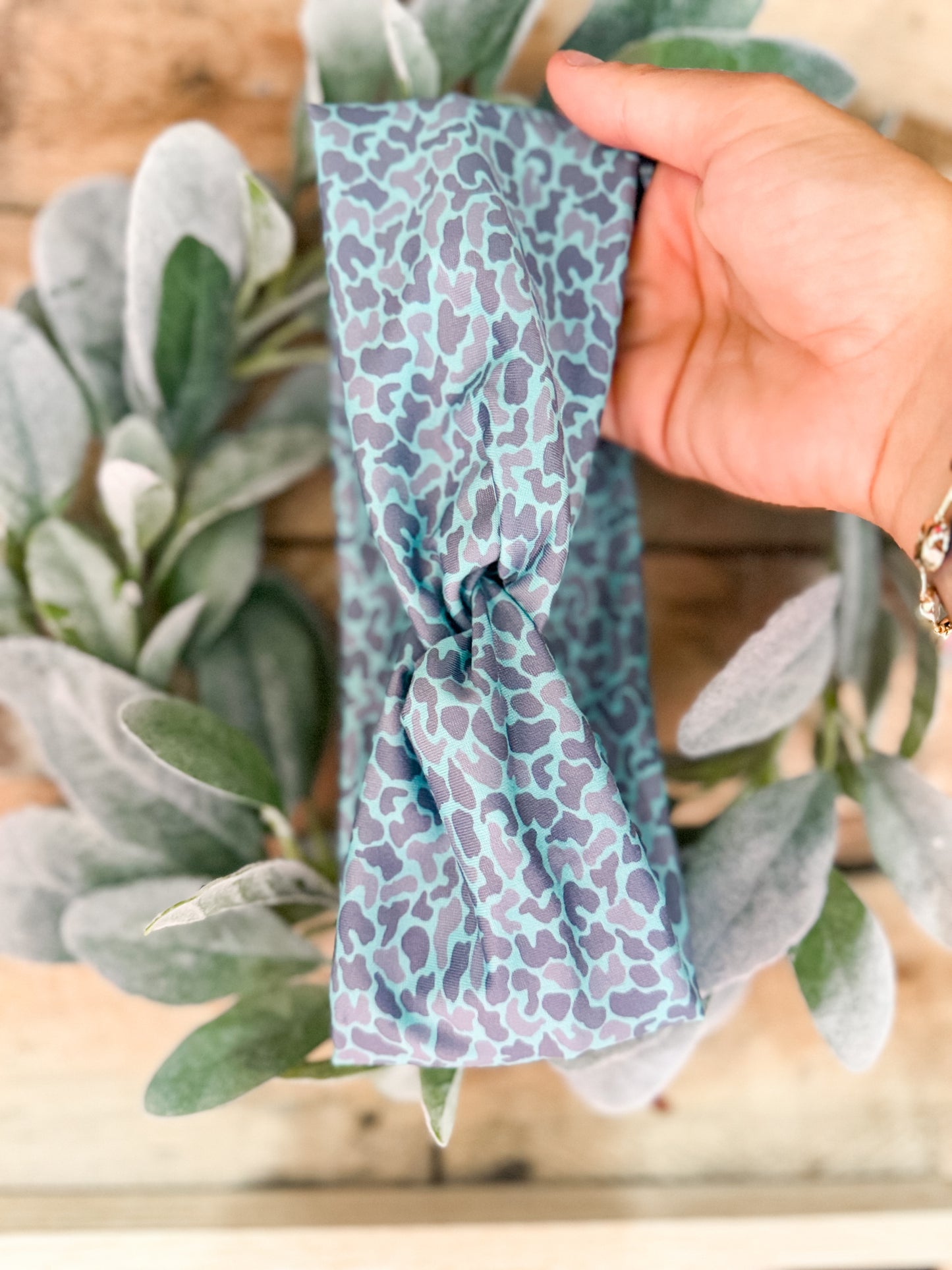 Duck Camo Blue Headband