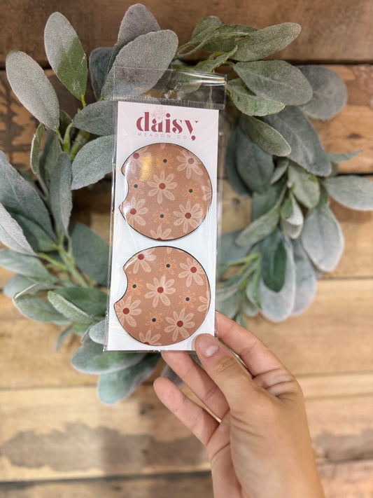 Fall in the Daisies Car Coaster