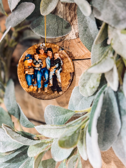 Custom Double Sided Ornaments