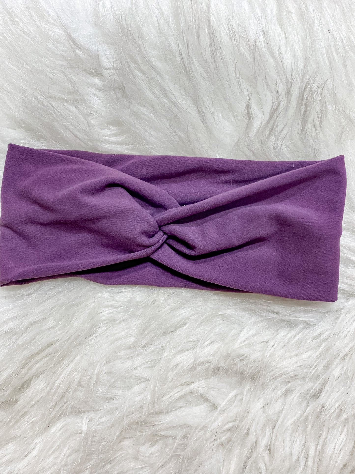 Eggplant Headband