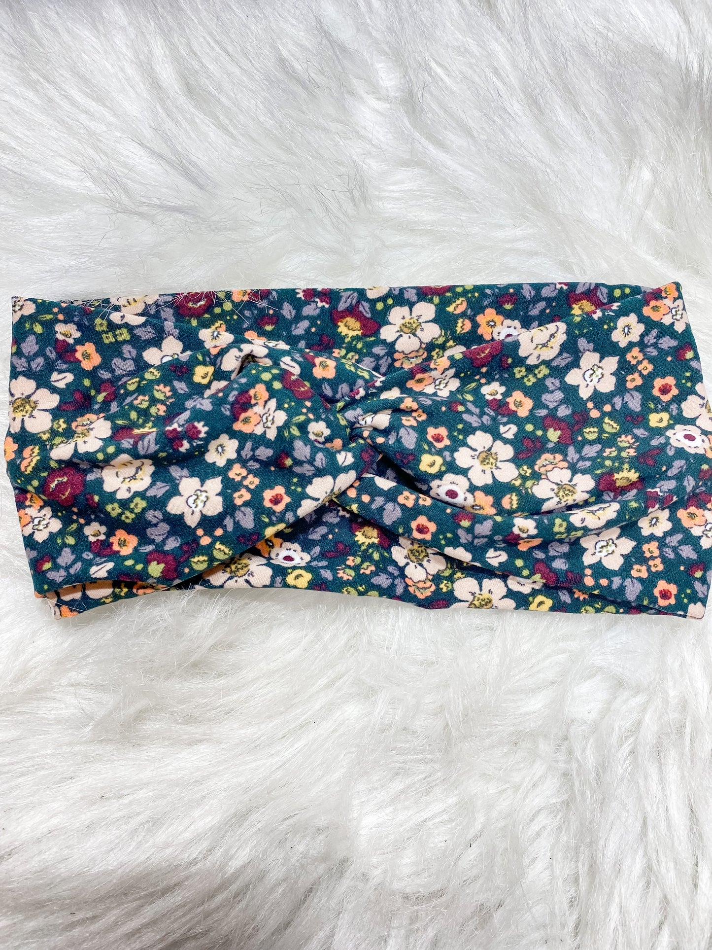 Fall Floral Hunter Headband