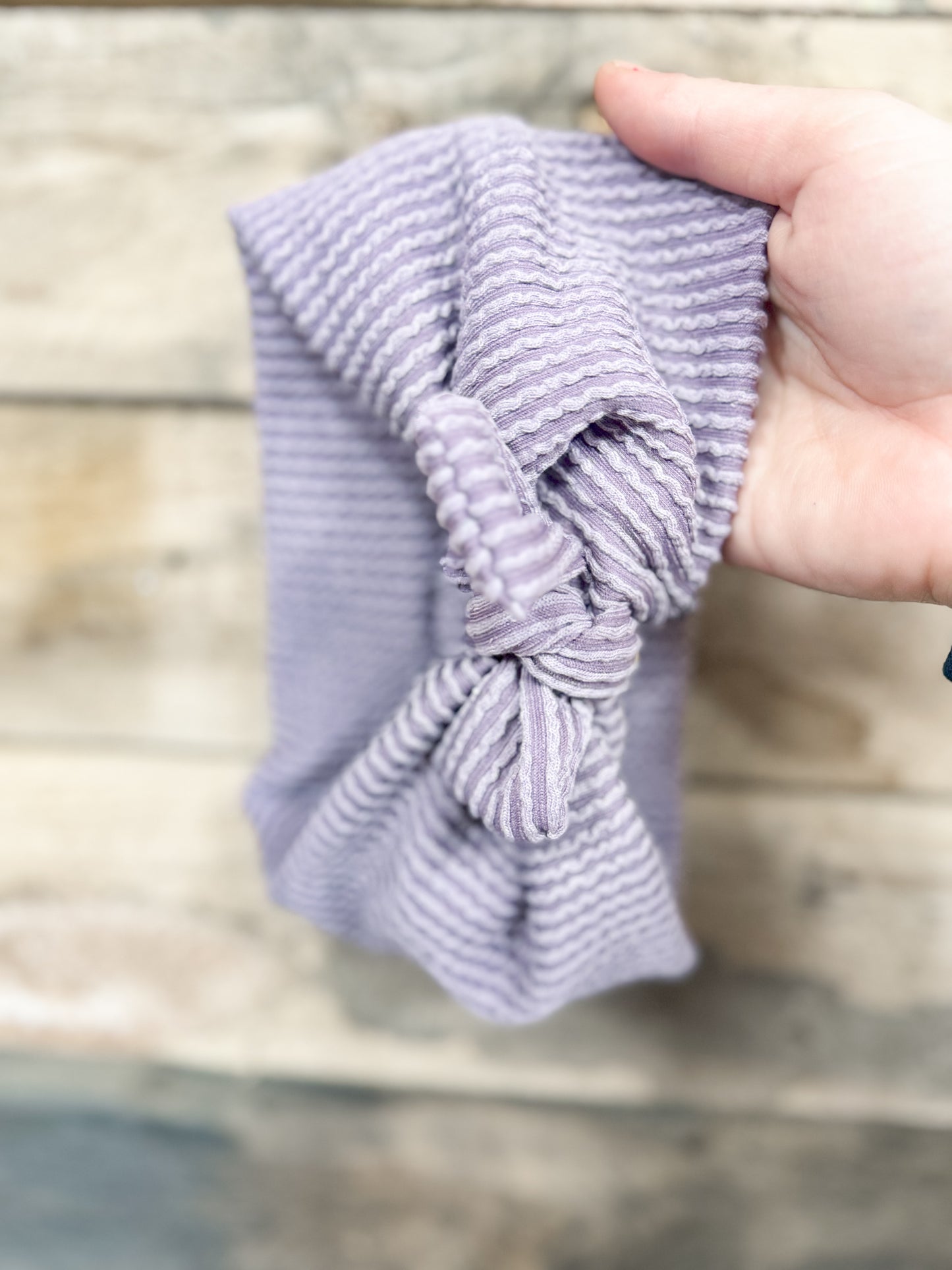 Lavender Urban Ribbed Headband