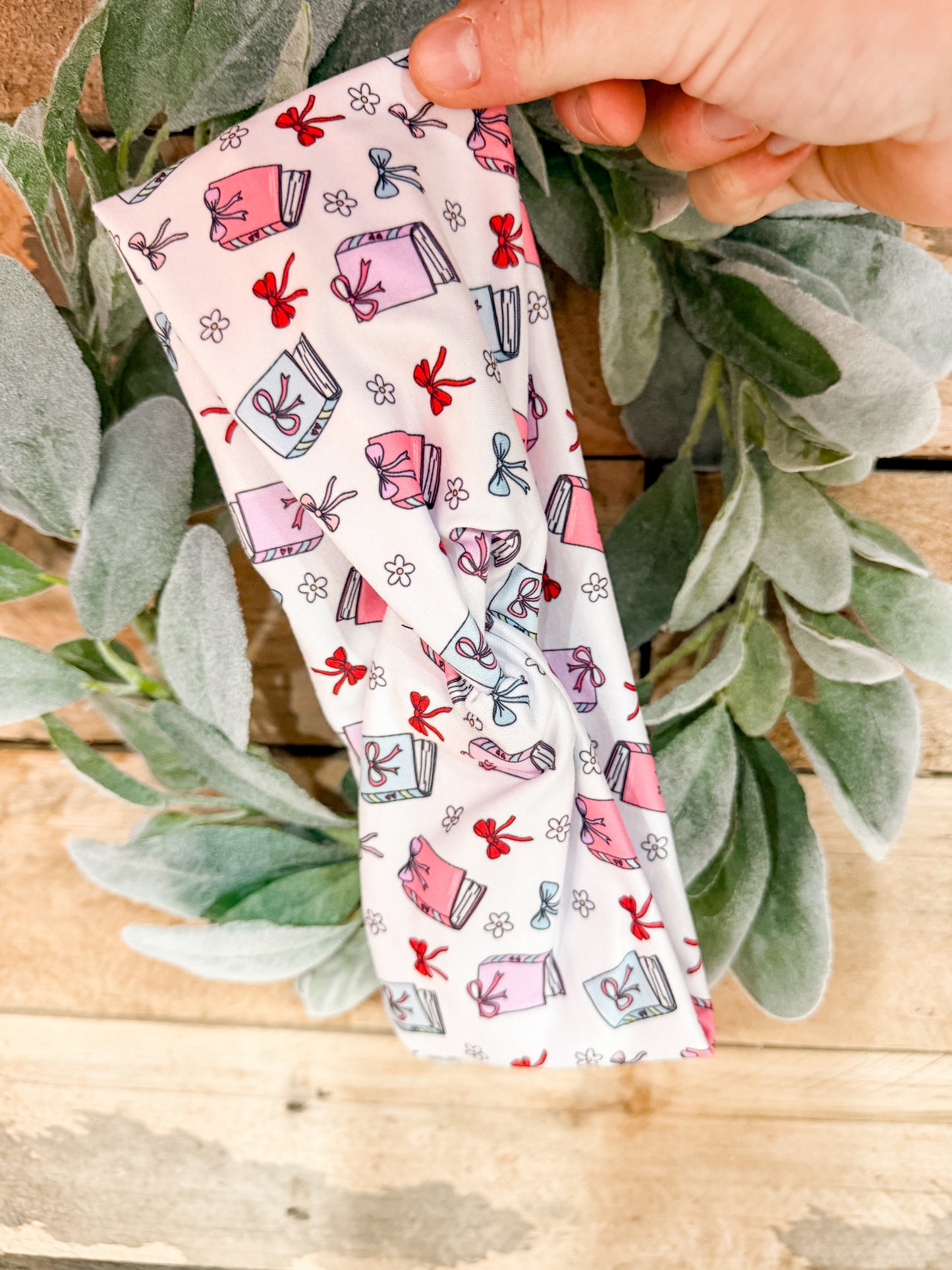 Book Bows Headband
