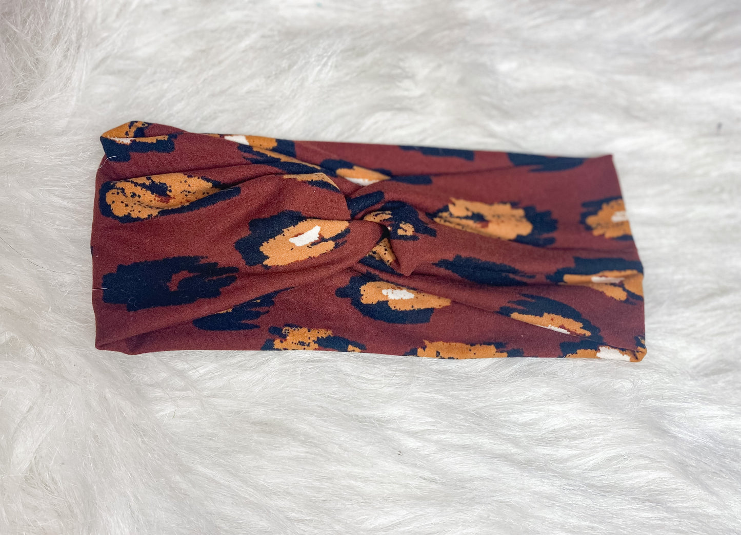 Cheetah Brushstrokes Headband