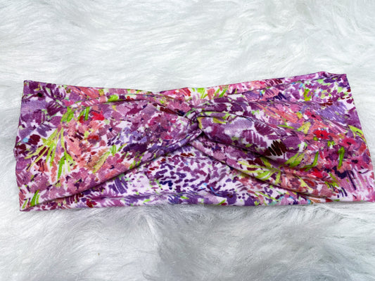 Watercolor Headband